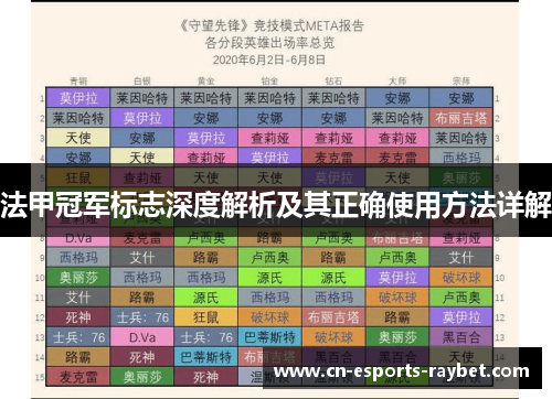 法甲冠军标志深度解析及其正确使用方法详解